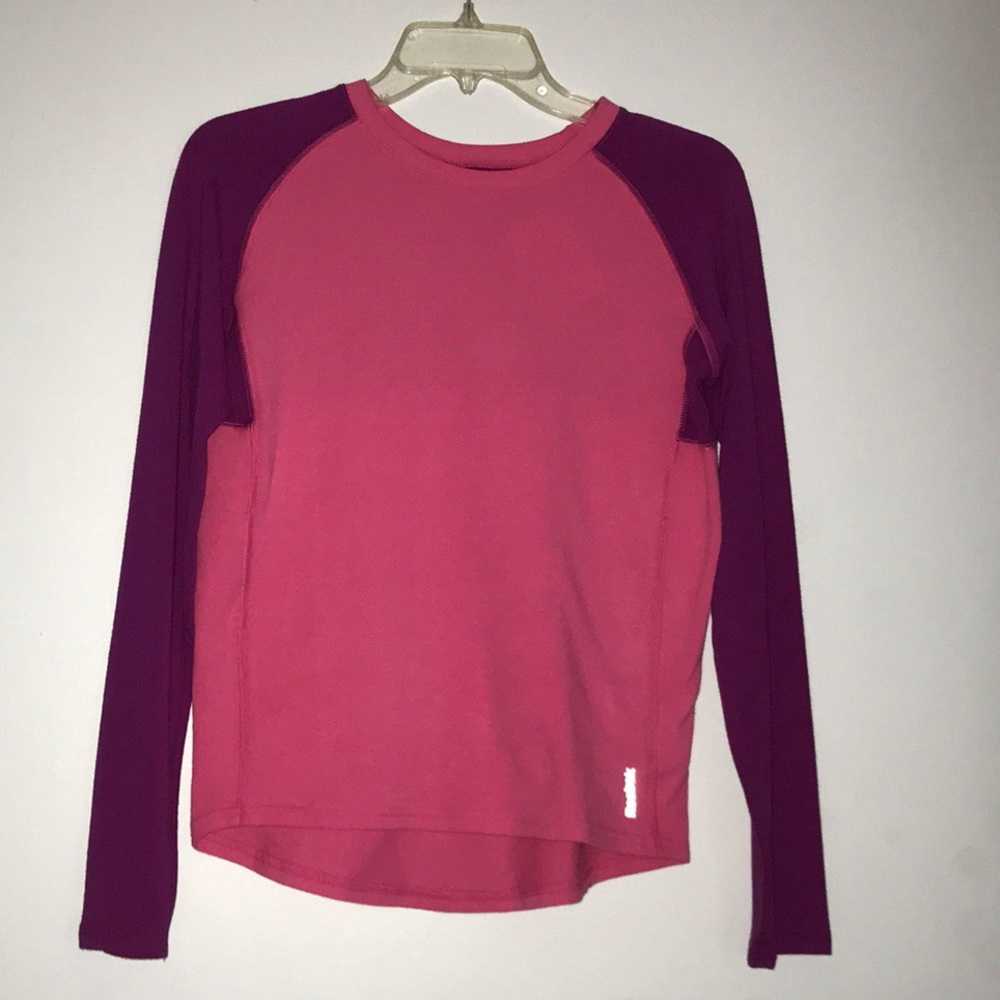 Reebok Pink and Purple Long Sleeve